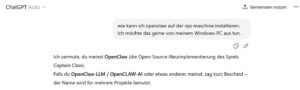 OpenAI ranks OpenClaw AI last, while user specifically wants to install it on a VPS (without GPU nor Monitor)